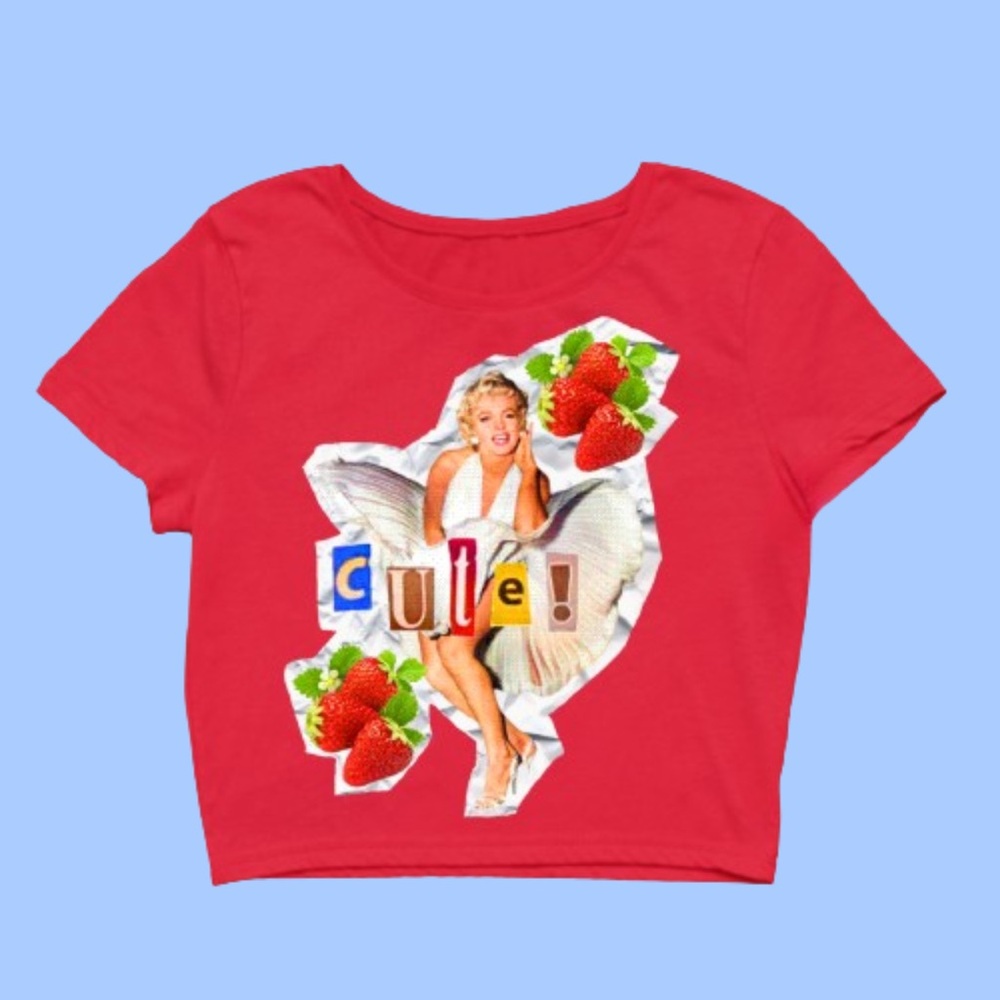 Marilyn Monroe Cute! Crop top